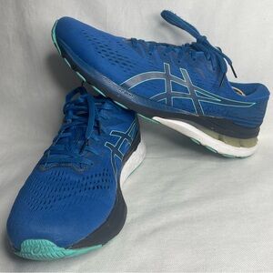 Asics Gel Kayano 28 Shoes Mens Size 12.5 Blue Running Comfort Walking Sneakers